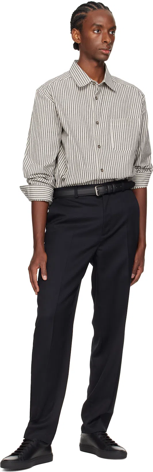 COMMON PROJECTS Round Toe Low Top Sneakers With Flat Sole In Multi