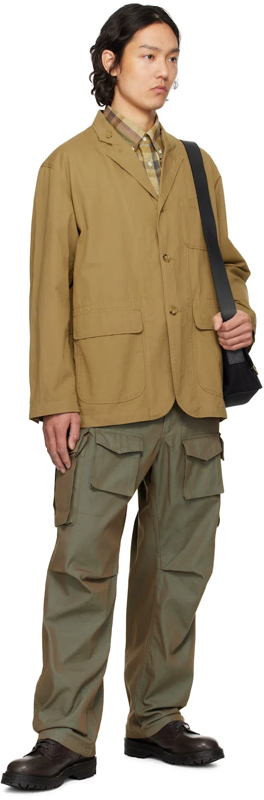 VISVIM Brown Gillespie Folk Boots In Dk.brown