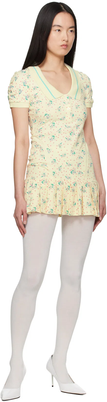 ABRA White Pointed Toe Heels In White 10