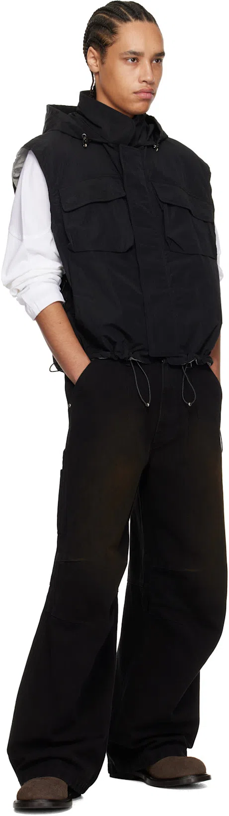 MOSCHINO Lace-up Brogues Leather Sole In Brown