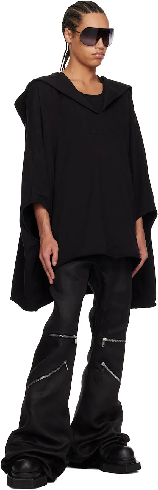 RICK OWENS Army Cyclops Turbo High-top Platform Boots In Black