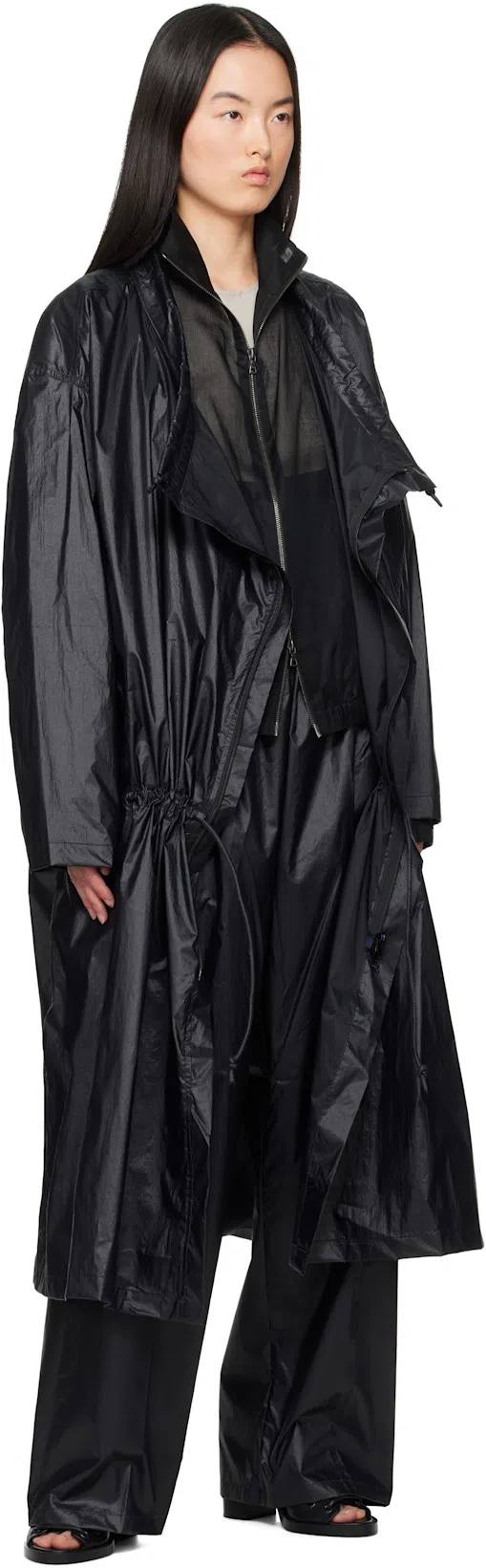 ANN DEMEULEMEESTER Woman Ankle Boots Black Size 11 Leather In Multicolor