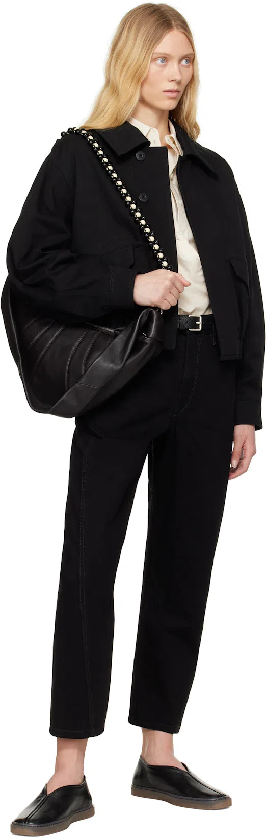 THE ROW Misty Long Ribbed-knit Cotton Tank Top In White