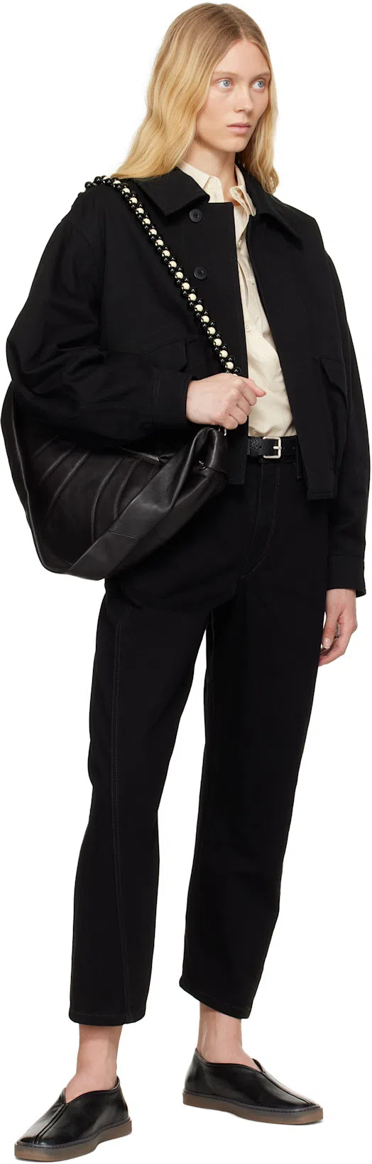 THE ROW Misty Long Ribbed-knit Cotton Tank Top In White