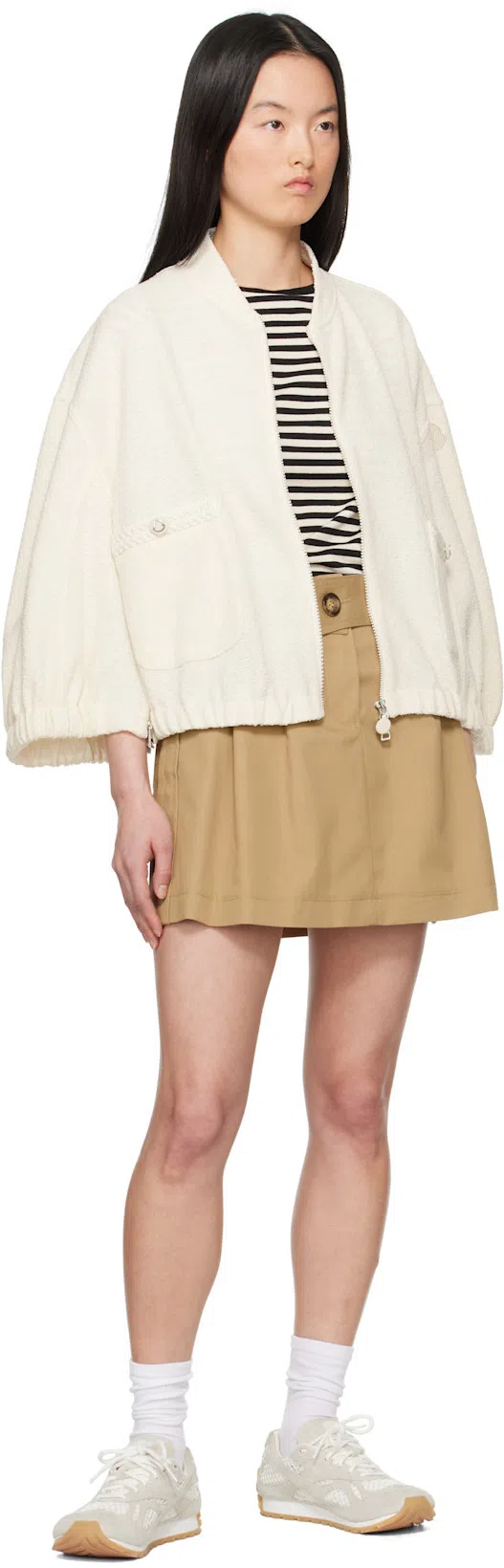 MONCLER Cotton Crew-neck T-shirt In Black