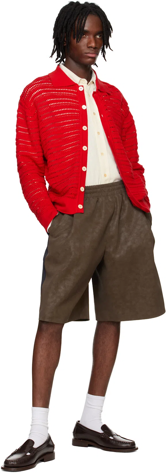 HEREU Brown Sineu Loafers In Dark Brown