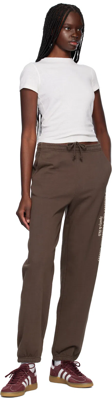 RE/DONE Off-white Hanes Edition 90s Baby T-shirt In Vintage White