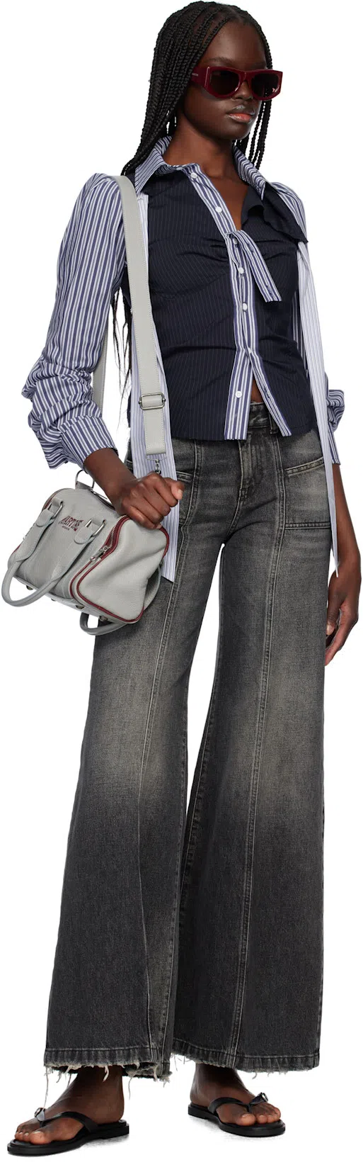 OTTOLINGER Deconstructed Shirt In Blue