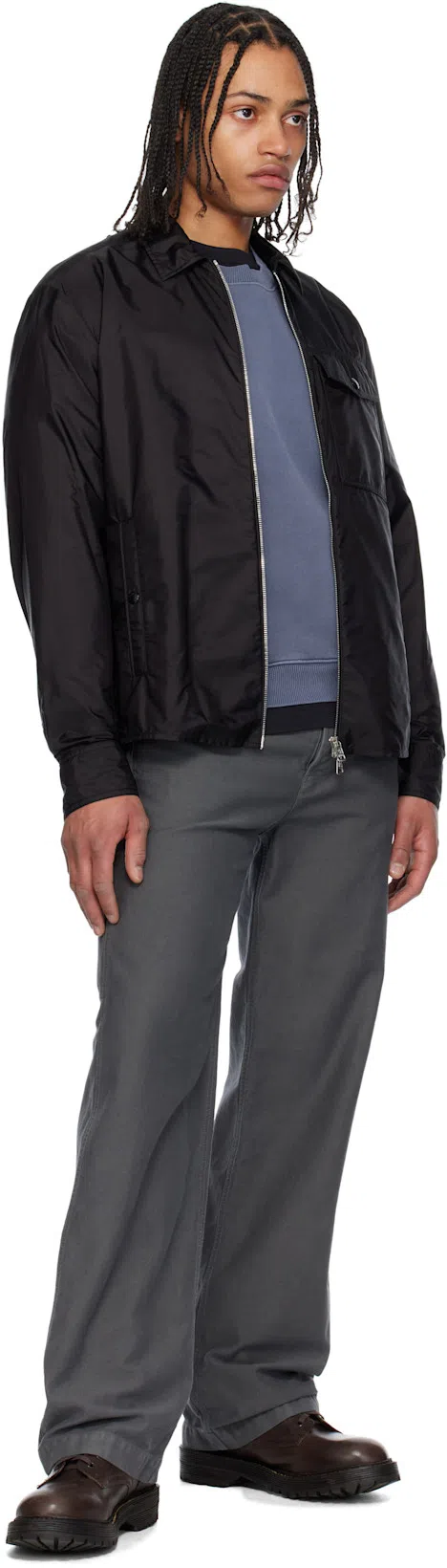 VISVIM Brown Gillespie Folk Boots In Dk.brown