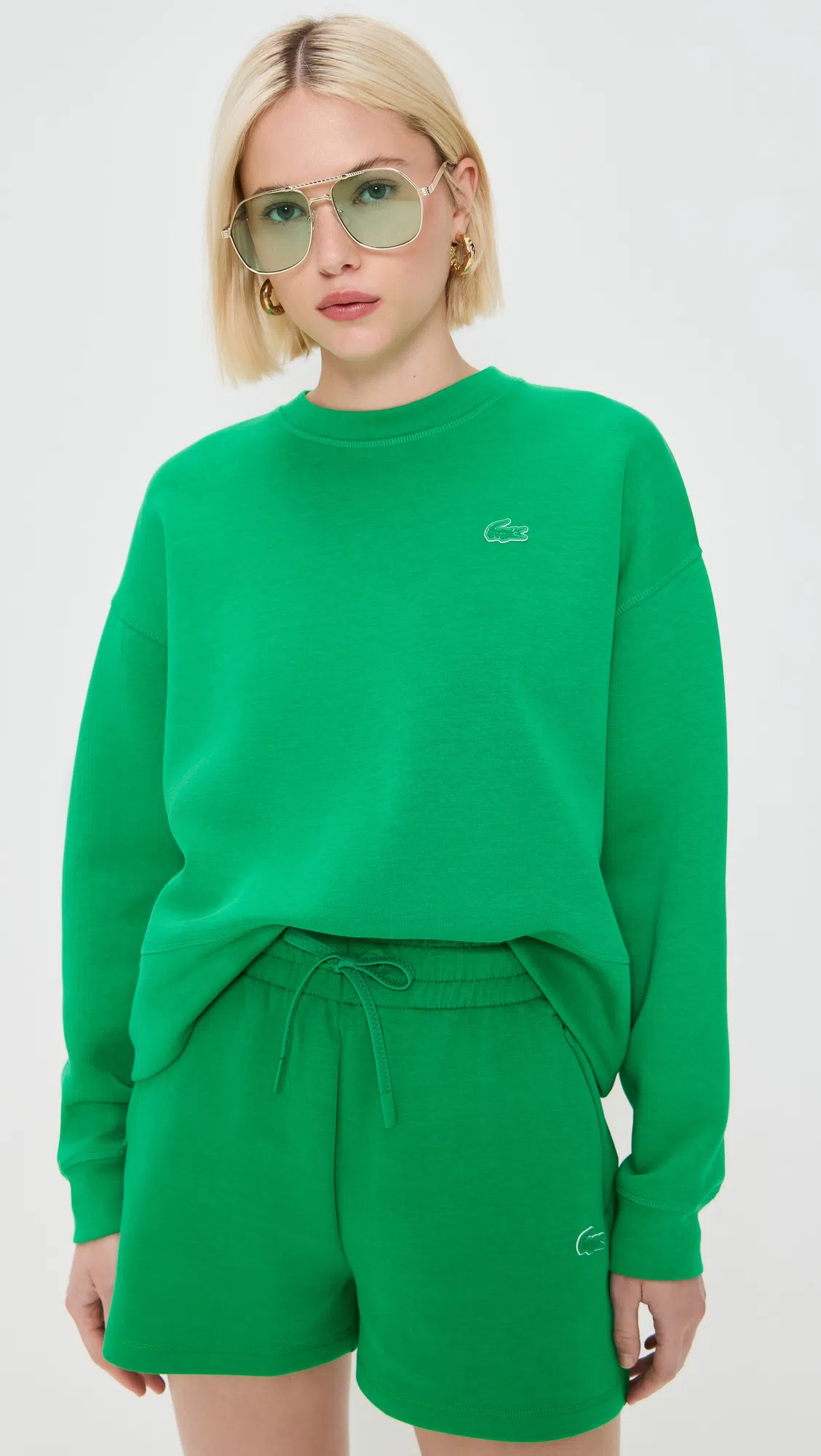 POLO RALPH LAUREN Medium Striped Polo Play Tote Bag In Green