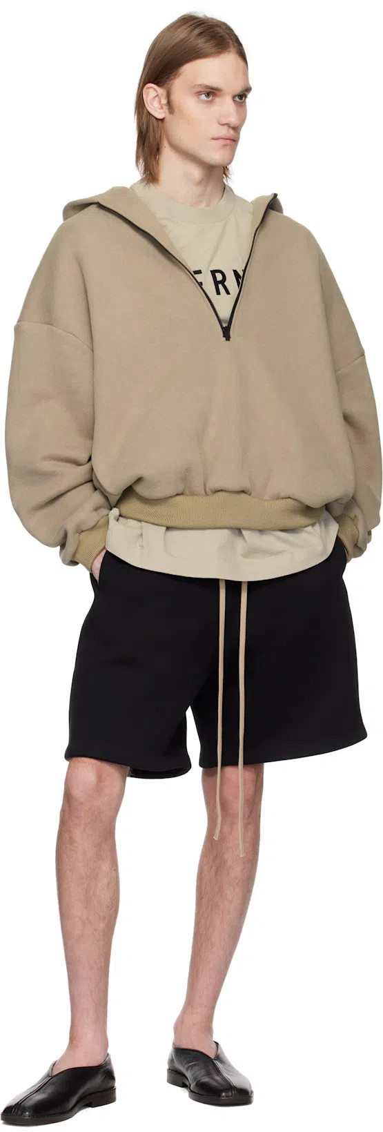 FEAR OF GOD Long-sleeved Thunderbird T-shirt In Neutral