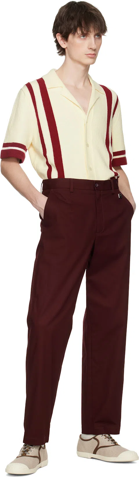 VALENTINO GARAVANI Embroidered Fabric Bay By Bay Sneakers In Multi