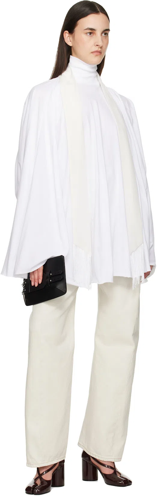 MAISON MARGIELA Tabi Pump Sandals Woman Bordeaux In T5078