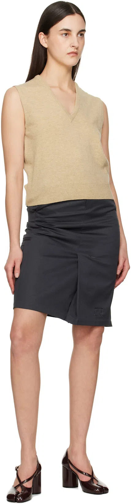 MAISON MARGIELA Tabi Pump Sandals Woman Bordeaux In T5078