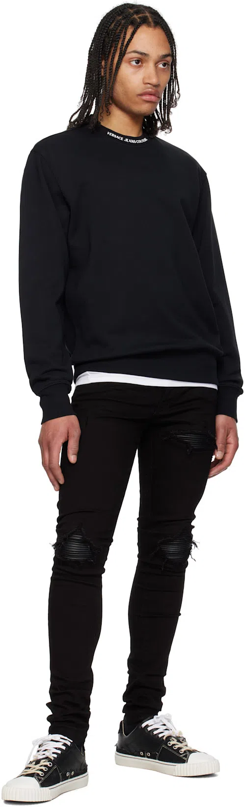 MAISON MARGIELA Tabi Low-top Sneakers In Black