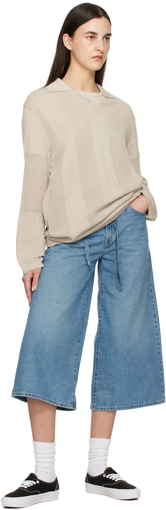 VANS Black Canvas Authentic Reissue 44 Sneakers In Multi