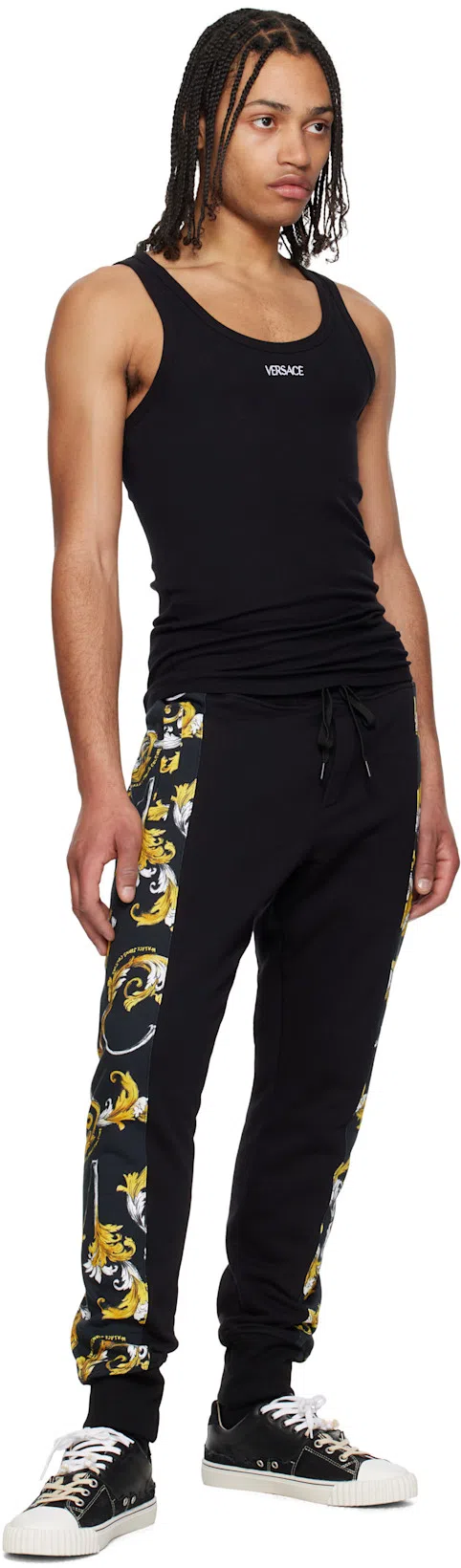 MAISON MARGIELA Tabi Low-top Sneakers In Black