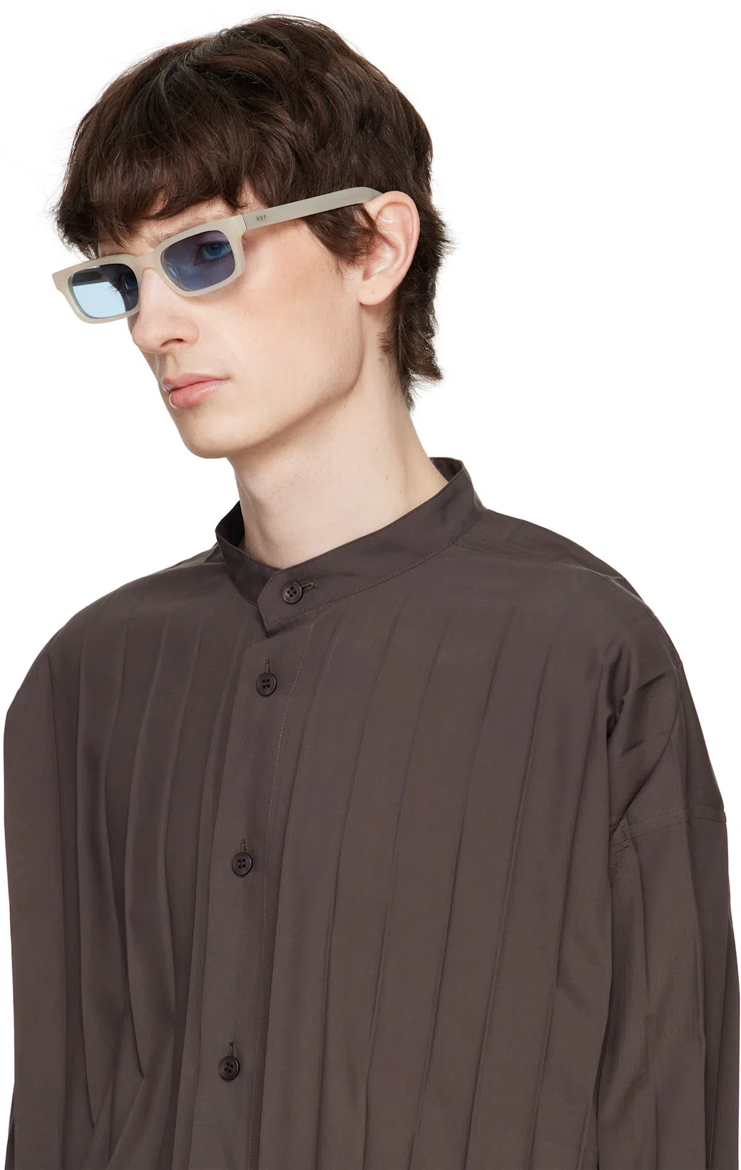 RETROSUPERFUTURE Off-white Gesto Sunglasses In Cremoso