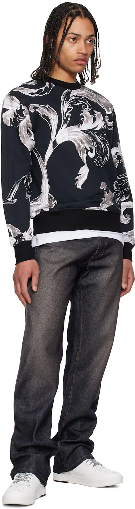 VALENTINO GARAVANI Tan Pat Boots In Qsn Roasted Pecan