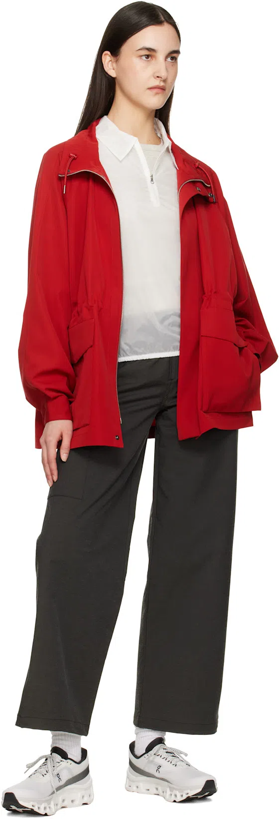 ON Cloudmster 2 Rubber-trimmed Mesh Sneakers In White