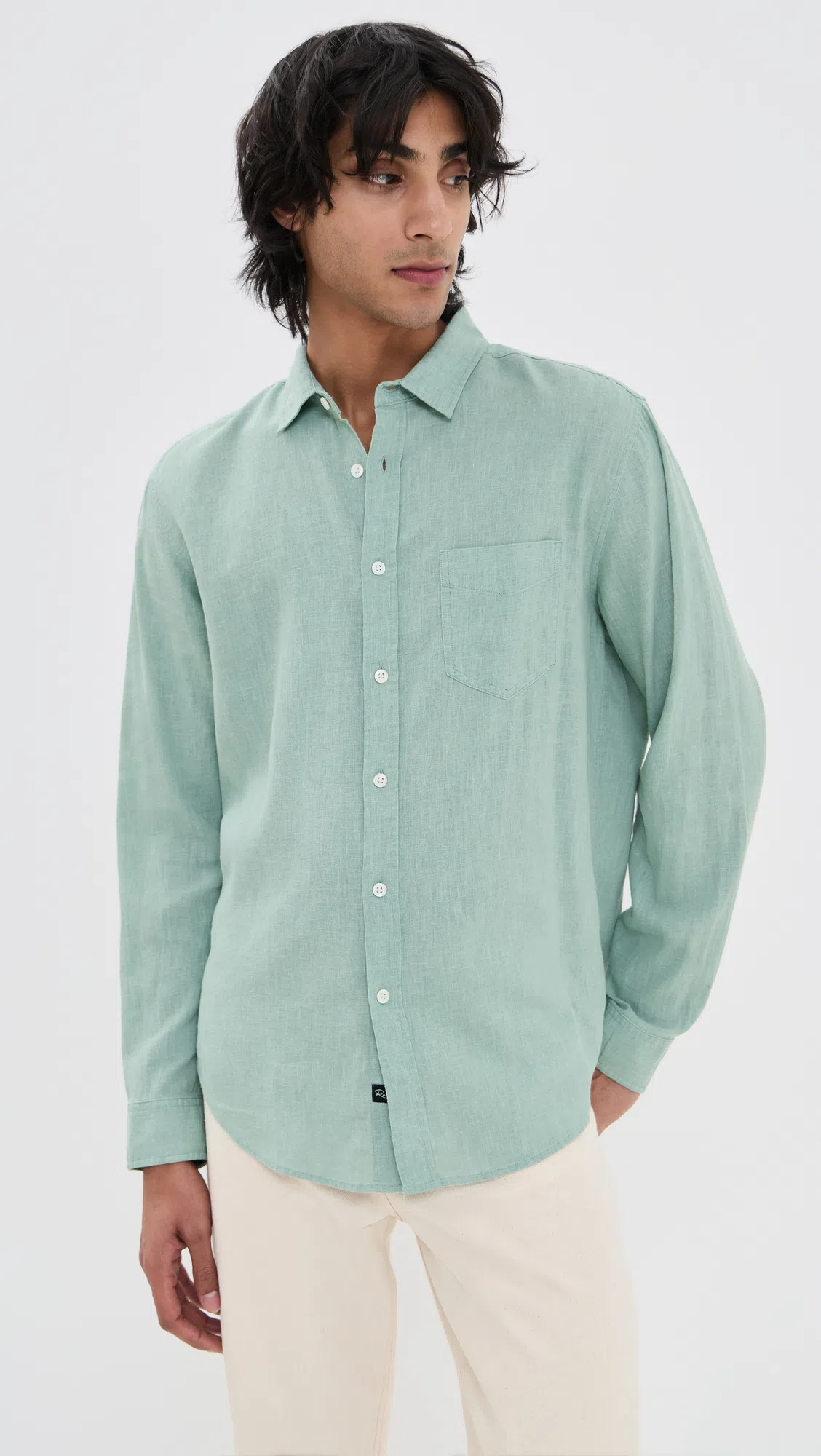 MADEWELL Allday Garment Dyed Cotton T-shirt In Black Coal