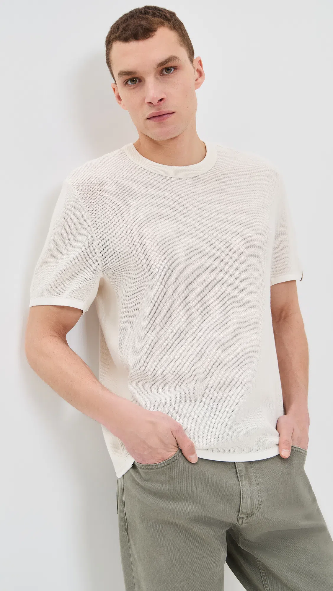 RAG & BONE Harvey Short Sleeve Tee White