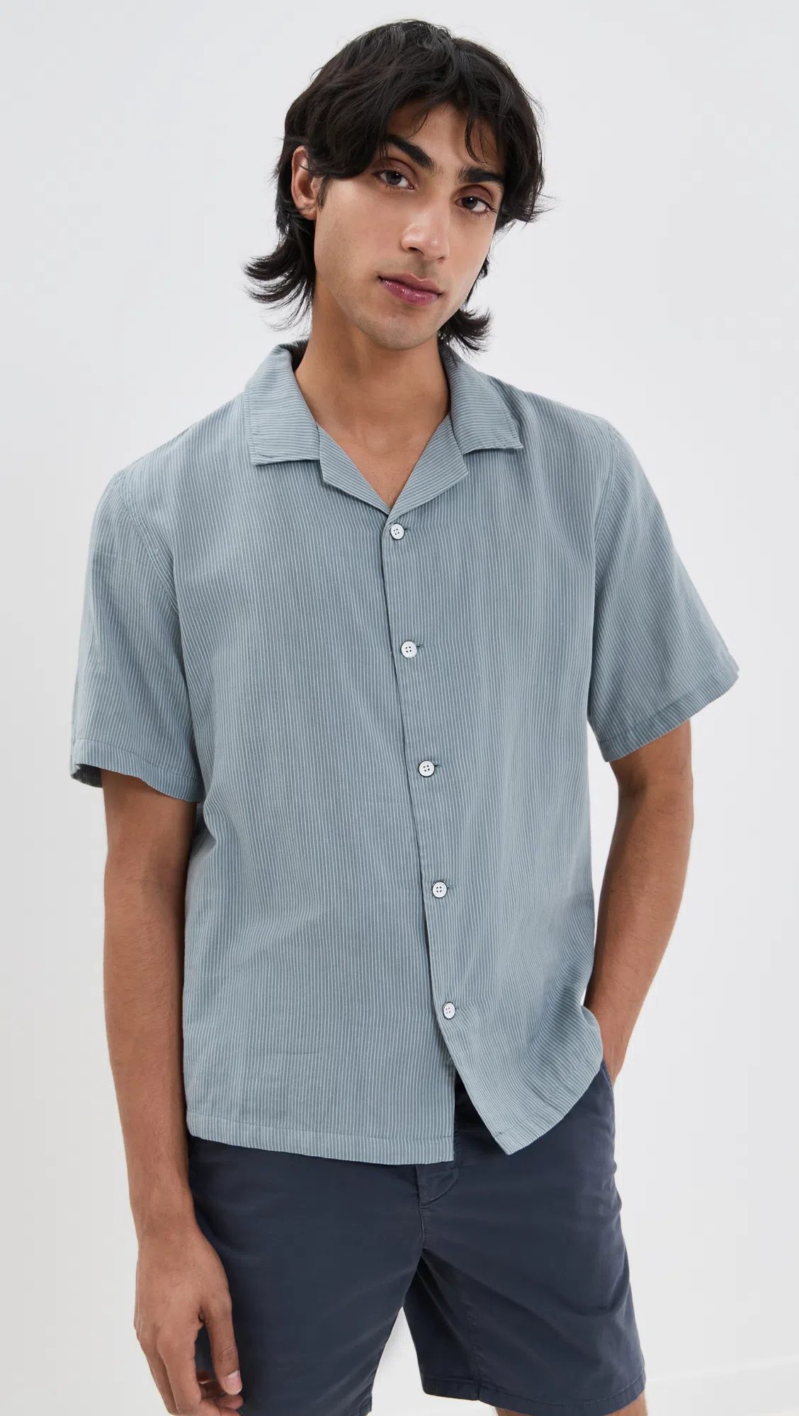 RAG & BONE Standard Chino Shorts Ink Blue