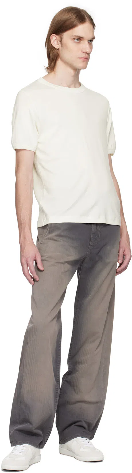 MAISON MARGIELA Off-white Replica Sneakers In 101 Off White