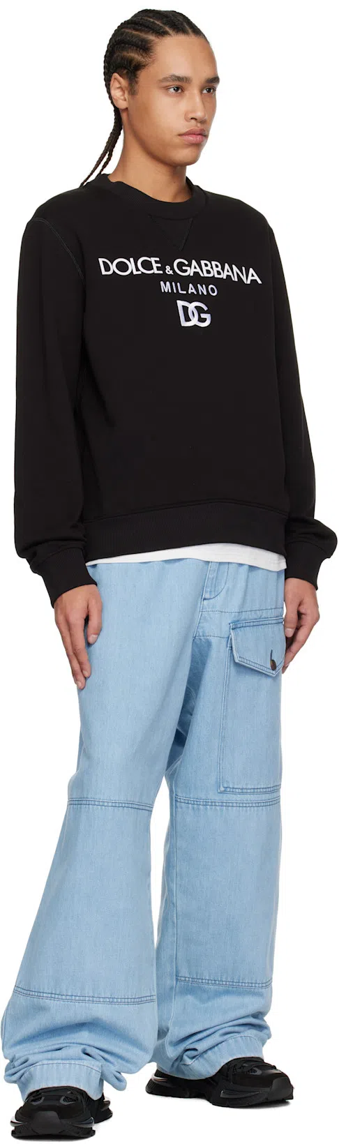 DOLCE & GABBANA Airmaster Low-top Sneakers In Black