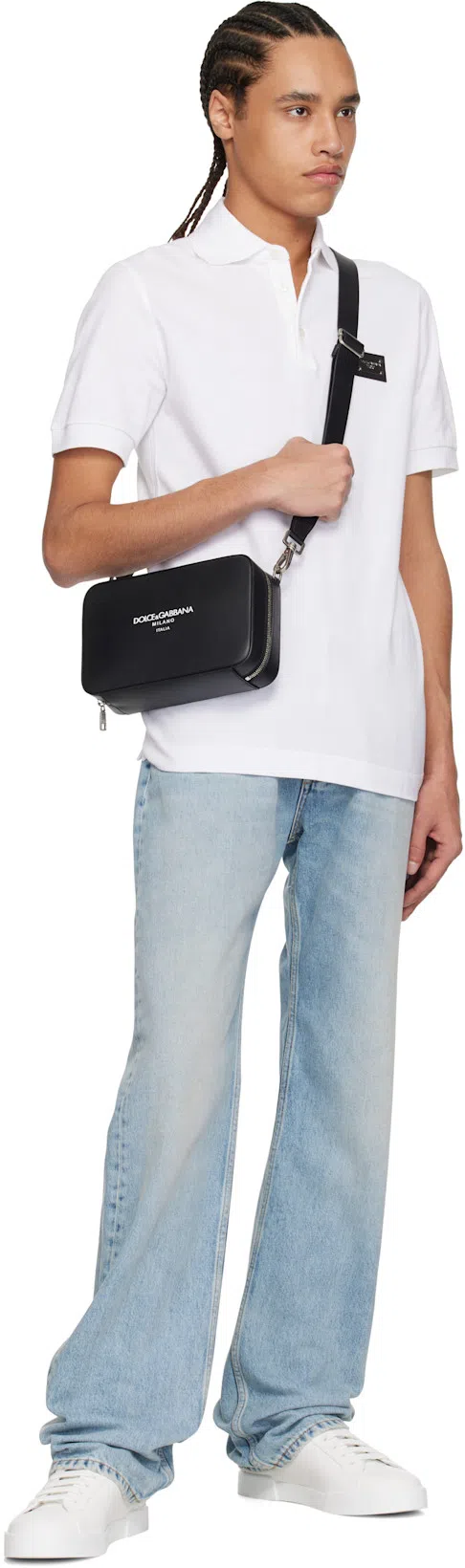 LANVIN Blue Straight-leg Jeans In Light Blue22