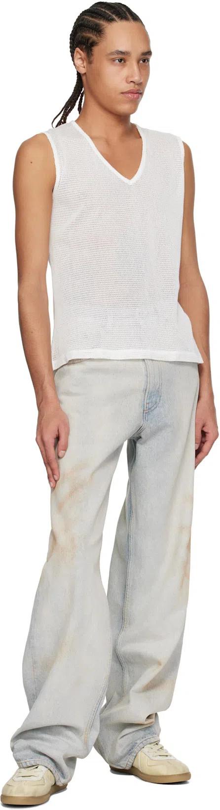 MAISON MARGIELA Men's Replica Sneakers In Neutral