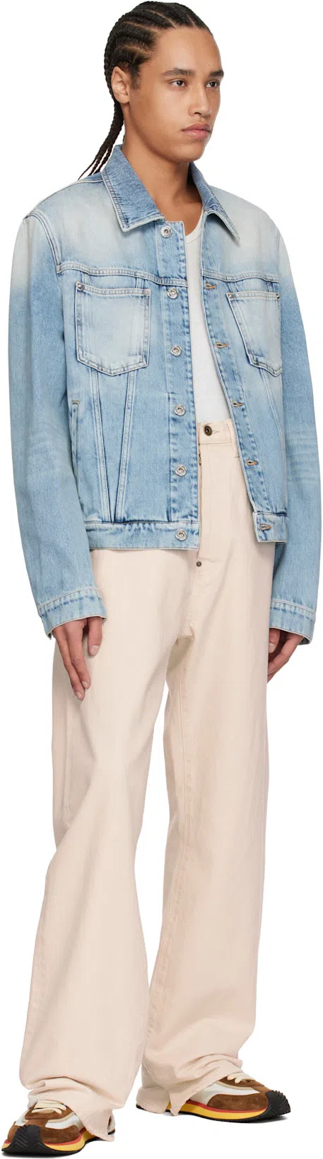 DOLCE & GABBANA Mesh And Suede Dg Cushion Sneakers In Multi