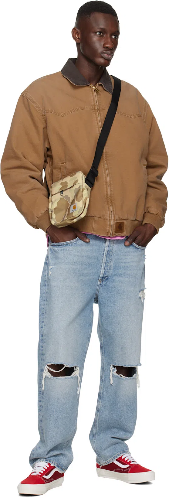 ACNE STUDIOS Man T-shirt Pink Size M Cotton