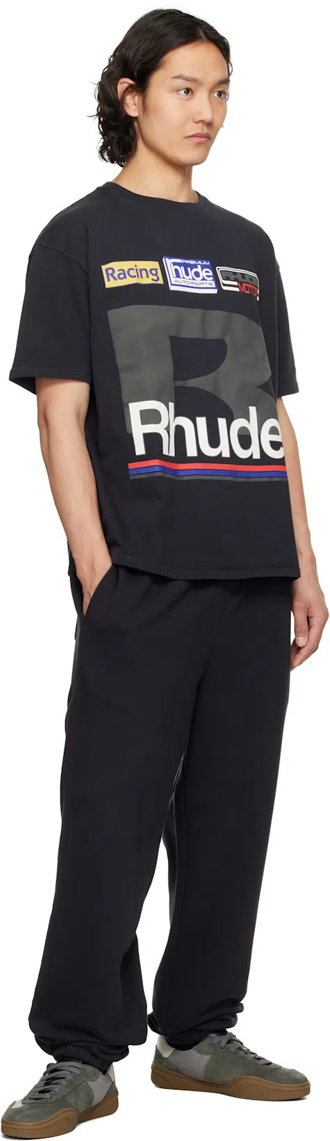 ACNE STUDIOS Men Leather Low-top Sneakers In Multi