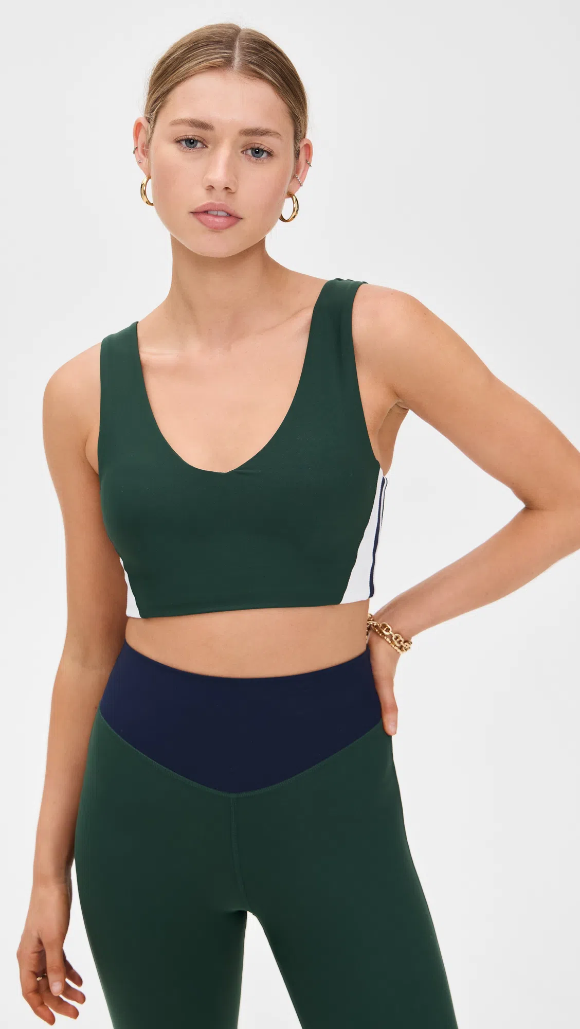 THE UPSIDE Peached Lucette Tennis Dress In Green In Multi