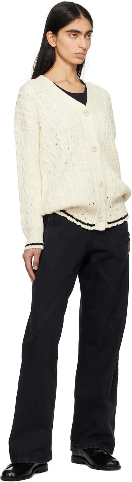 MARNI Black Smooth Leather Sneakers