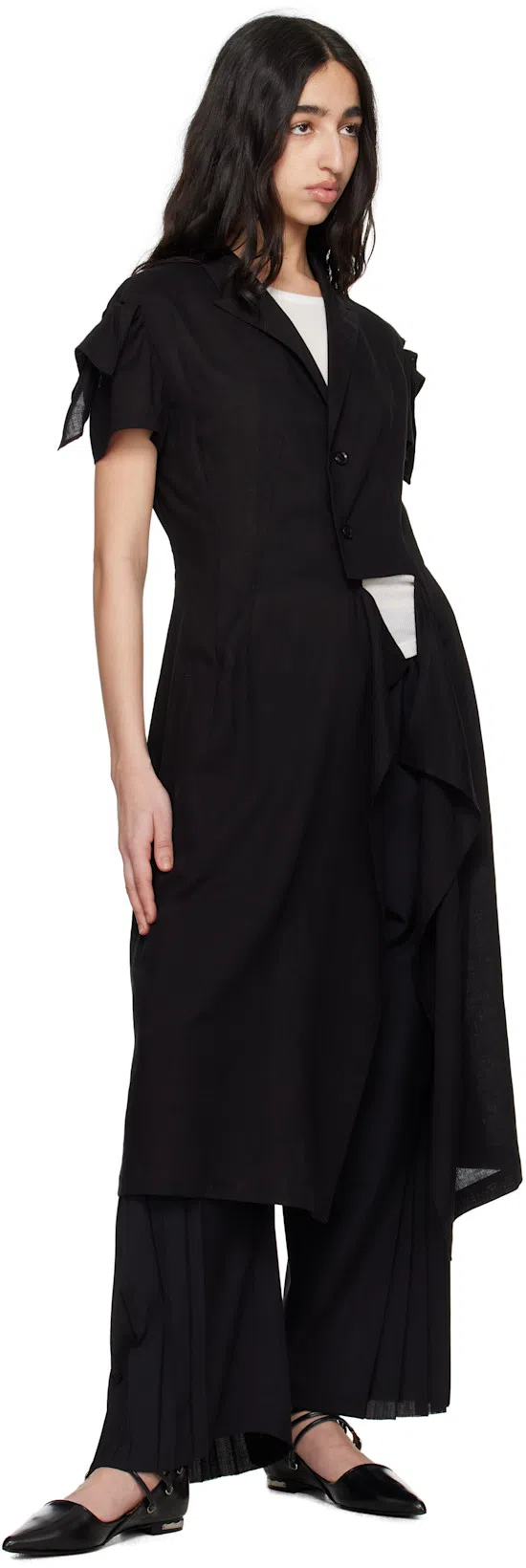 ANN DEMEULEMEESTER White Biba Sleeveless Tank Top In 002 Natural White