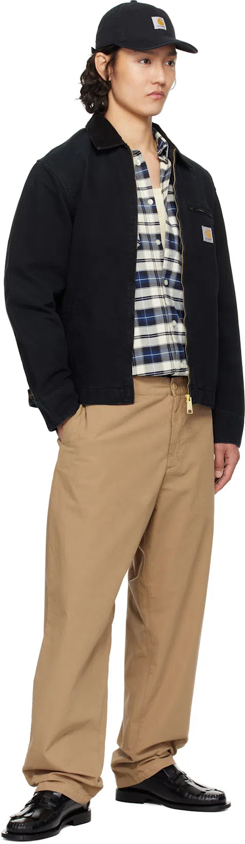 CARHARTT Og Detroit Dearborn Jacket In Black