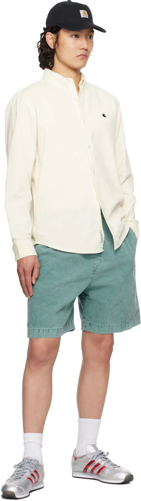 CARHARTT Work In Progress Icon Adjustable Baseball Cap In Black