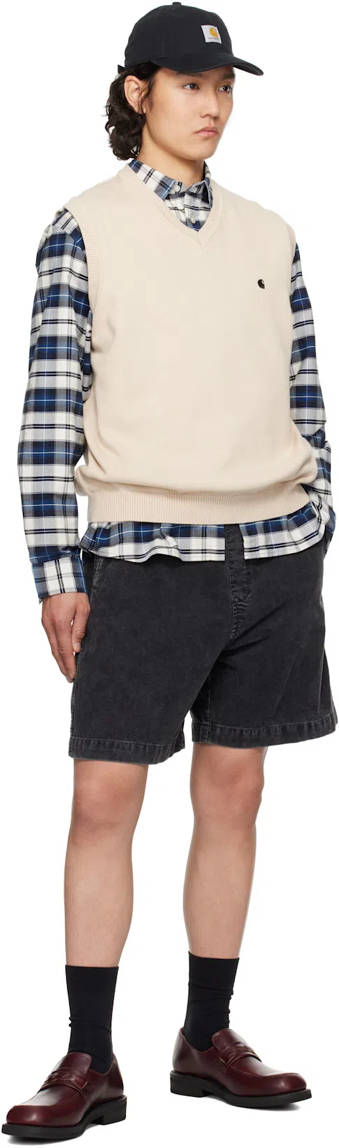 CARHARTT Work In Progress Icon Adjustable Baseball Cap In Black