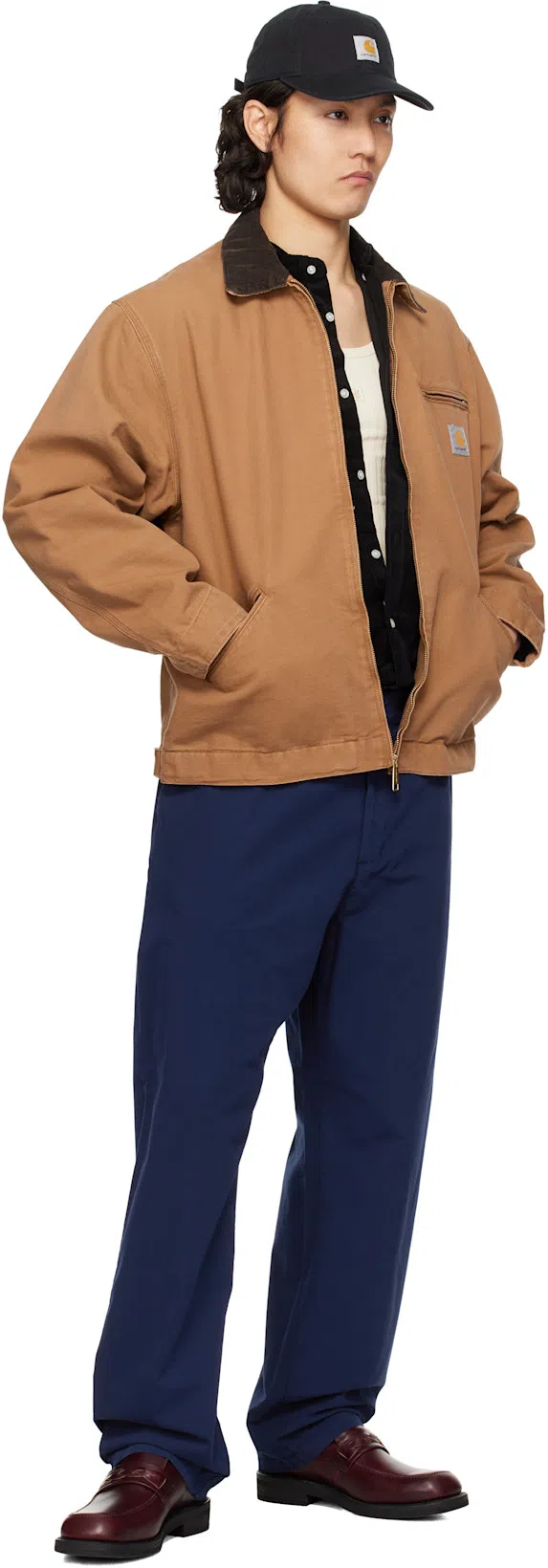 CARHARTT Work In Progress Icon Adjustable Baseball Cap In Black