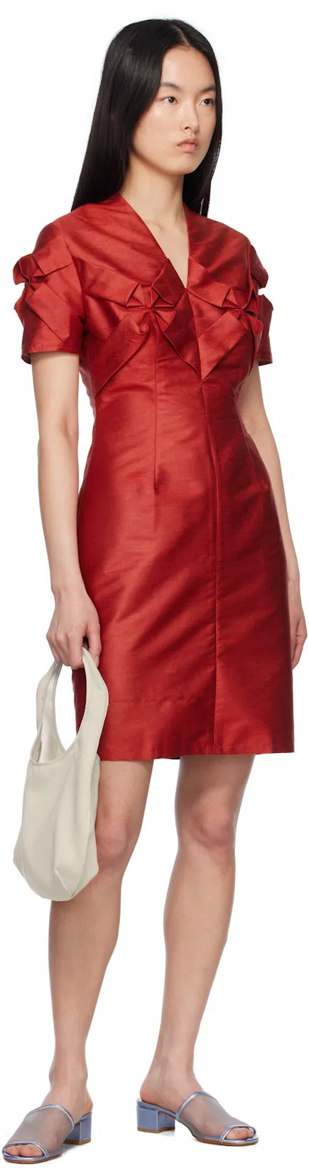 MARYAM NASSIR ZADEH Blue Sophie Heeled Sandals In 137 Iris Metallic Ca