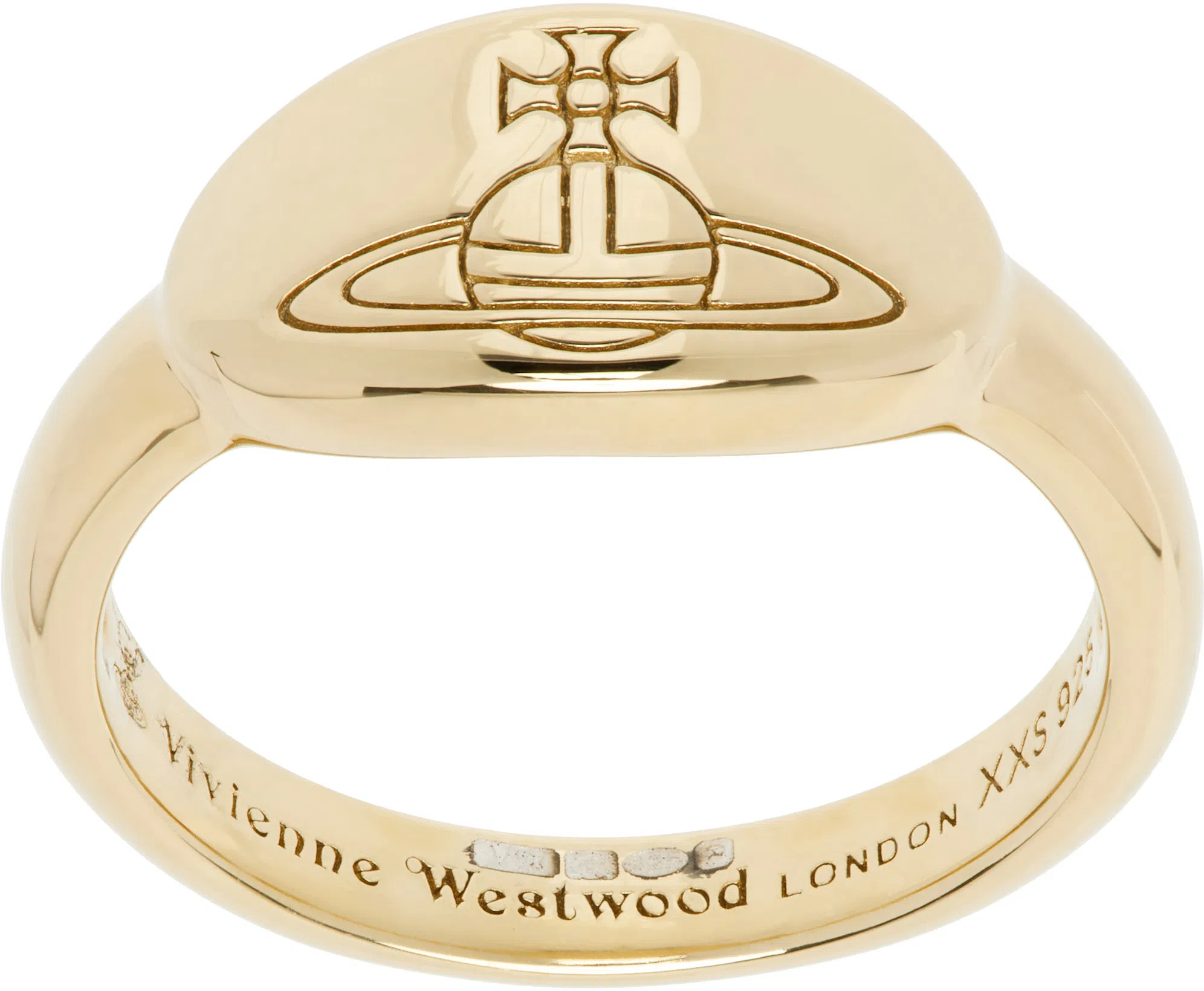 VIVIENNE WESTWOOD Tilly Ring Gold Silver Unisex