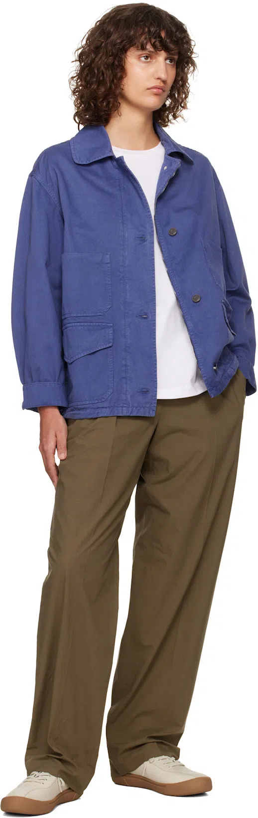 THE ROW Deportiva Lona Suela Goma Crud In White