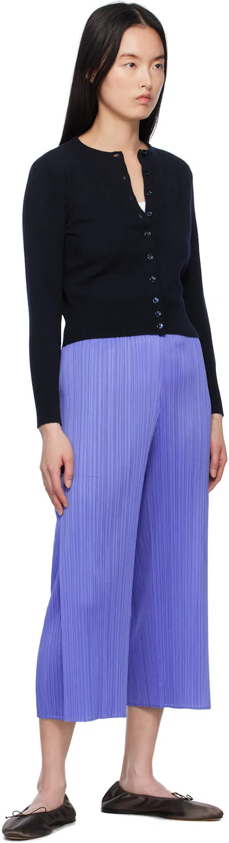 THE ROW 10mm Hereditas Leather Ballerina Flats In Black