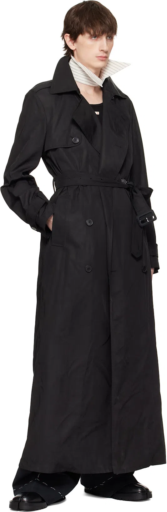 MAISON MARGIELA Brogue Lace Ups In Black