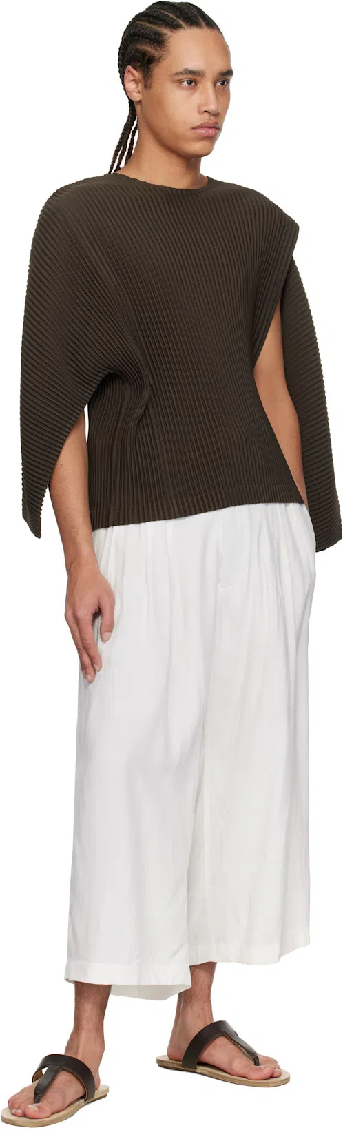 YOHJI YAMAMOTO Ette Pants In White