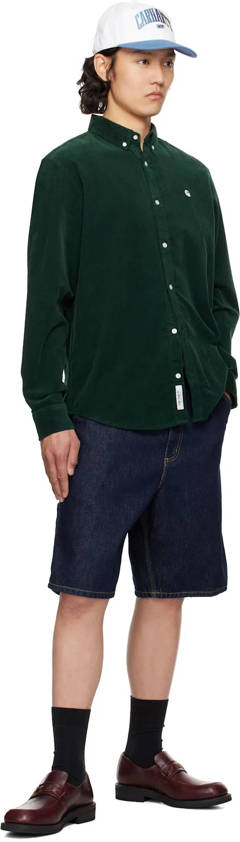 CARHARTT Work In Progress Icon Adjustable Baseball Cap In Black