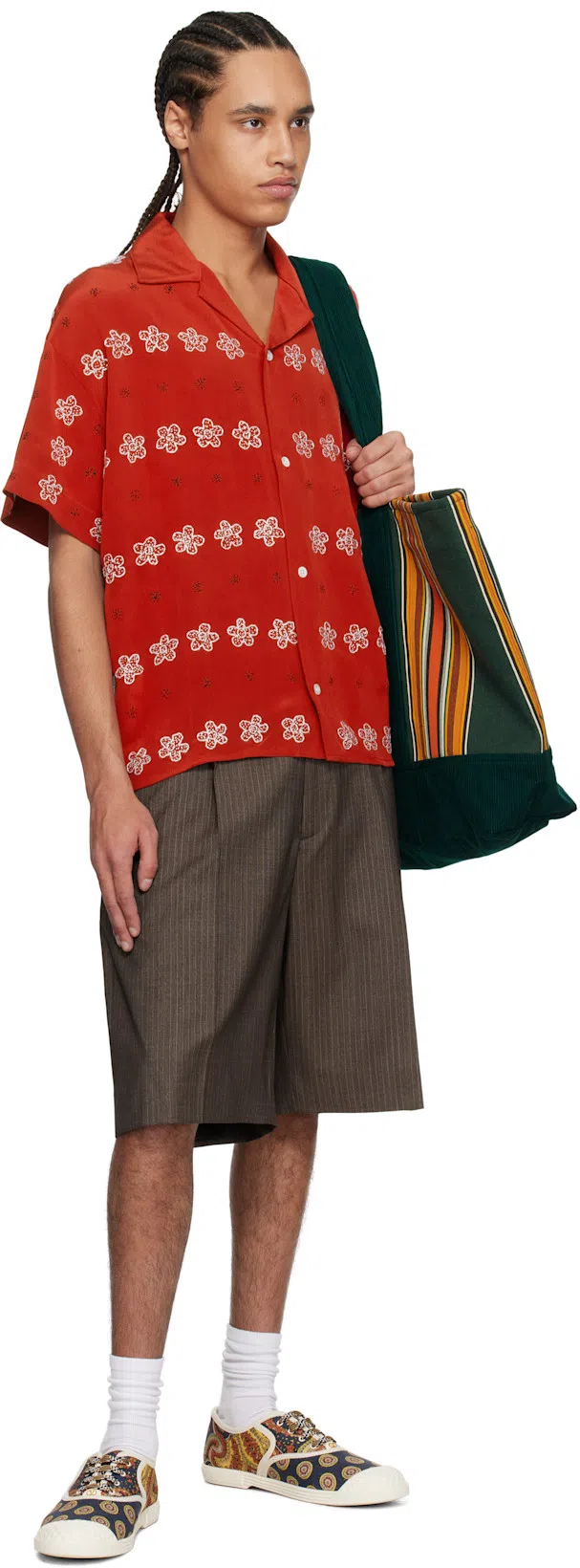 VALENTINO GARAVANI Valentino Bay By Bay Lace-up Sneakers In White