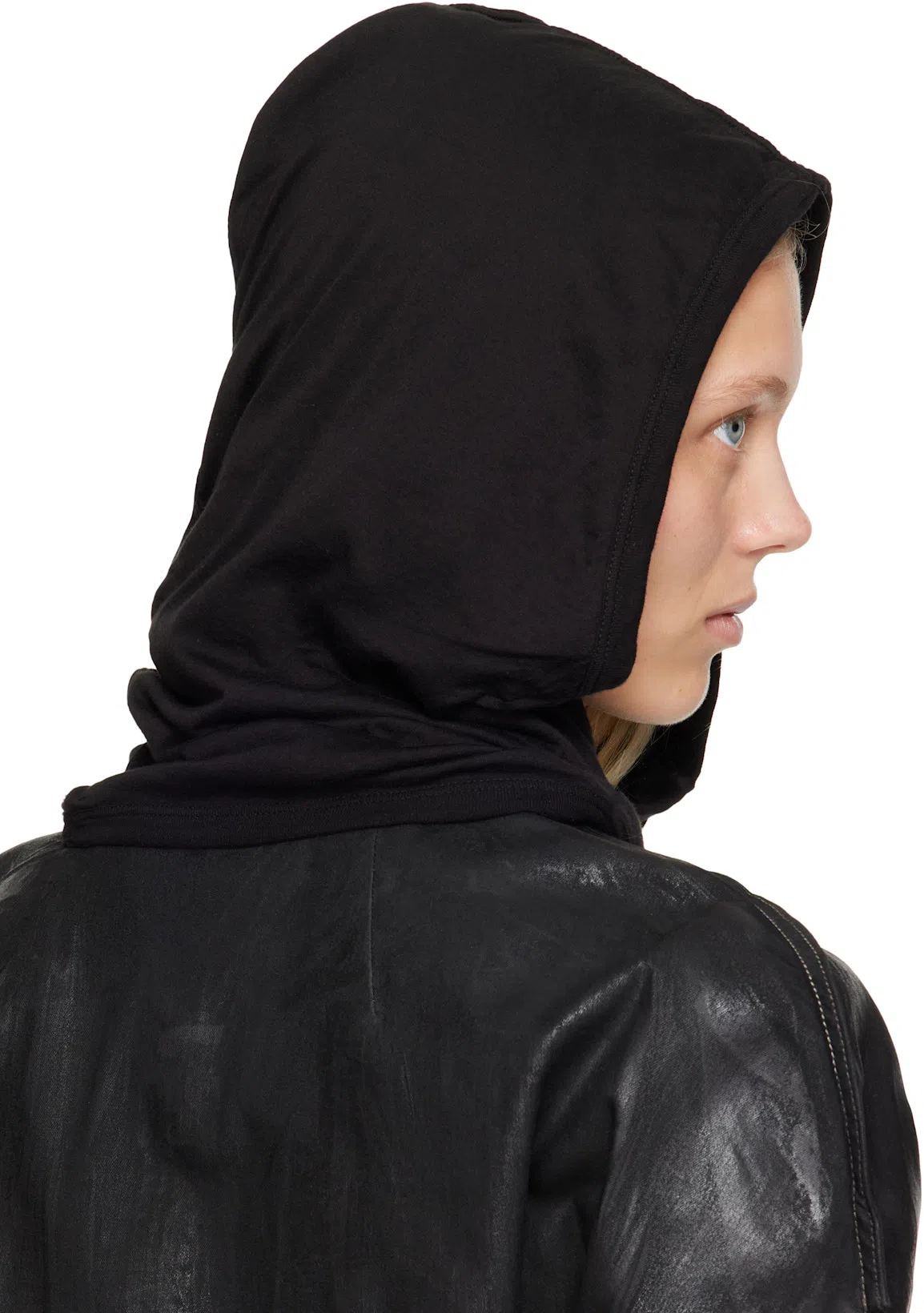 RICK OWENS DRKSHDW Flight Bomber Jacket In Black